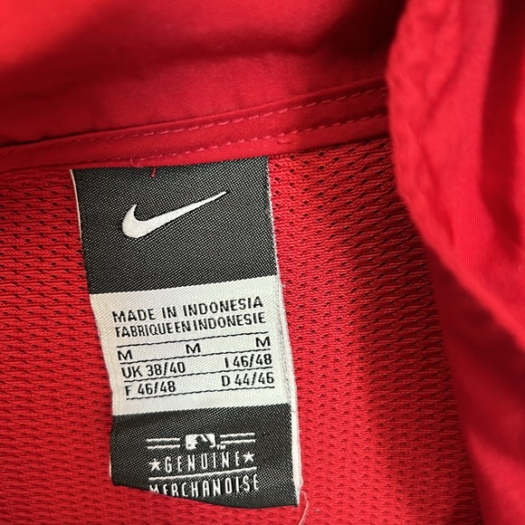Nike Boston Red Sox Lightweight Jacket Red Medium - Picture 6 of 9